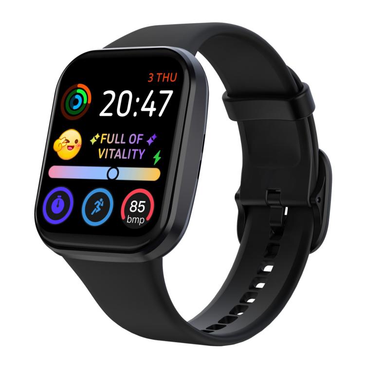 Q23 Pro 1.83 inch Color Screen IP68 Waterproof Bluetooth Call Smart Watch, Support Health Monitoring(Black) by bashfashion