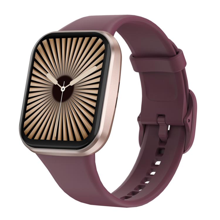 Q23 Pro 1.83 inch Color Screen IP68 Waterproof Bluetooth Call Smart Watch, Support Health Monitoring(Wine Red) by bashfashion