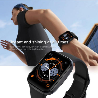 Q23 Pro 1.83 inch Color Screen IP68 Waterproof Bluetooth Call Smart Watch, Support Health Monitoring(Black) by bashfashion