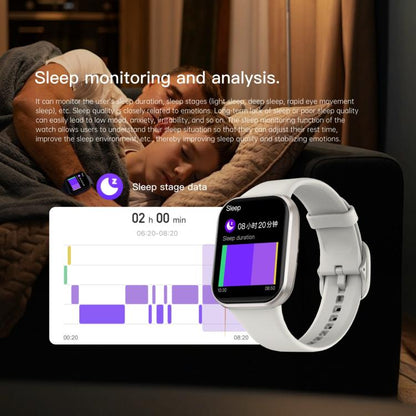 Q23 Pro 1.83 inch Color Screen IP68 Waterproof Bluetooth Call Smart Watch, Support Health Monitoring(Black) by bashfashion