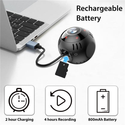 L30 Home Security Real Time Playback Panoramic View Phone Monitoring Mini Intelligent WiFi Camera by bashfashion