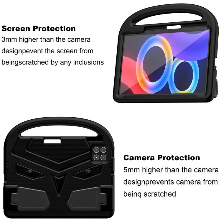 For Xiaomi Pad 7 / 7 Pro Sparrow Style Shockproof Kickstand EVA Tablet Case(Black) by bashfashion