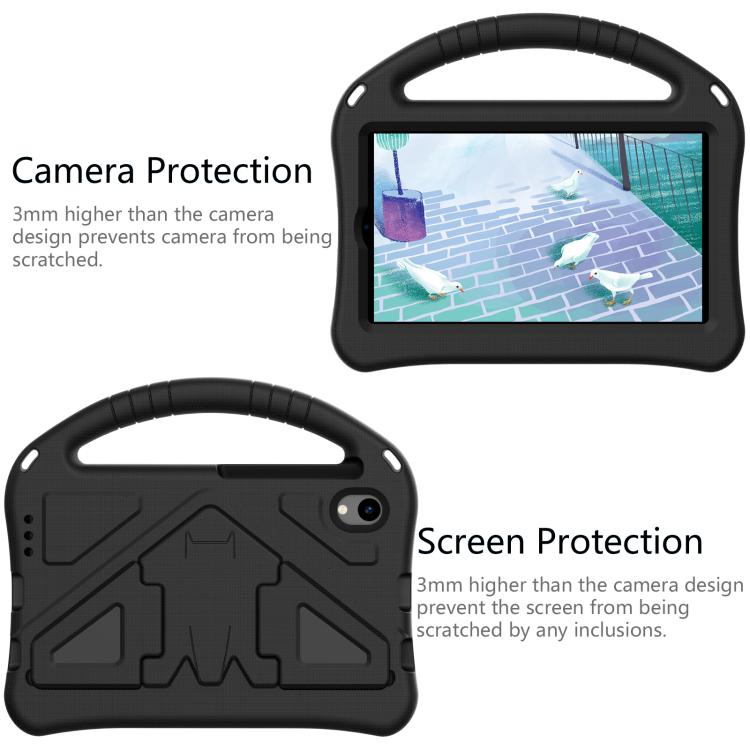 For onn. 7 Tablet Gen 4 2024 EVA Shockproof Tablet Case with Holder(Black) by bashfashion