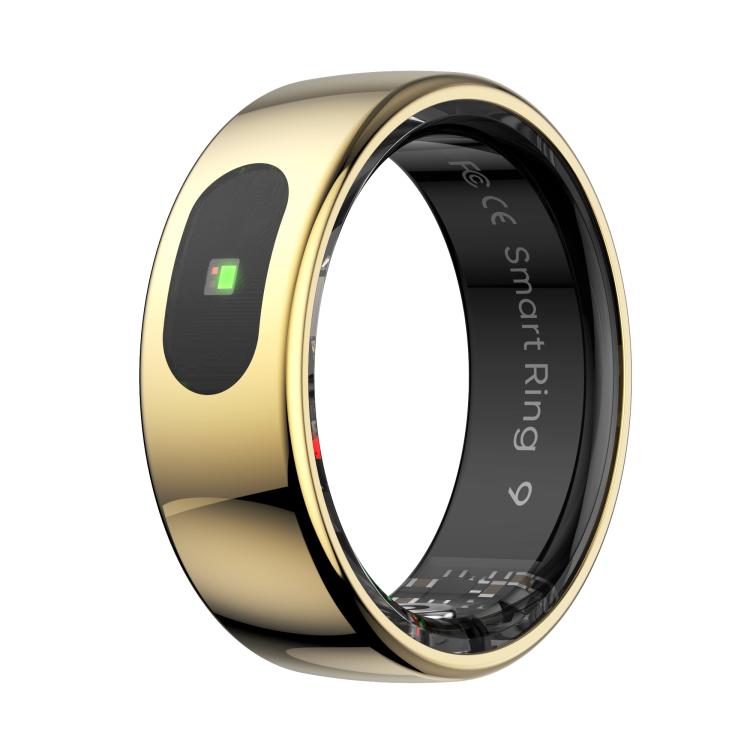 R08 SIZE 10 Smart Ring, Support Heart Rate / Blood Oxygen / Sleep / Multiple Sports Modes(Gold) by bashfashion
