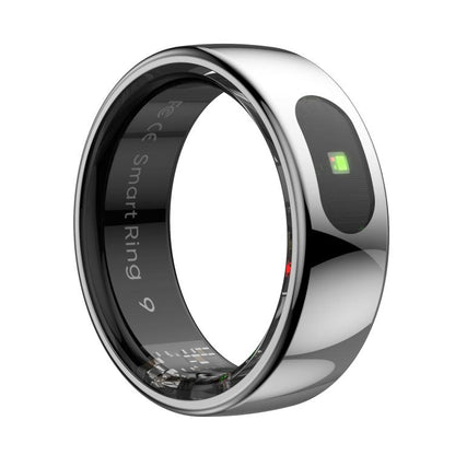 R08 SIZE 11 Smart Ring, Support Heart Rate / Blood Oxygen / Sleep / Multiple Sports Modes(Silver) by bashfashion