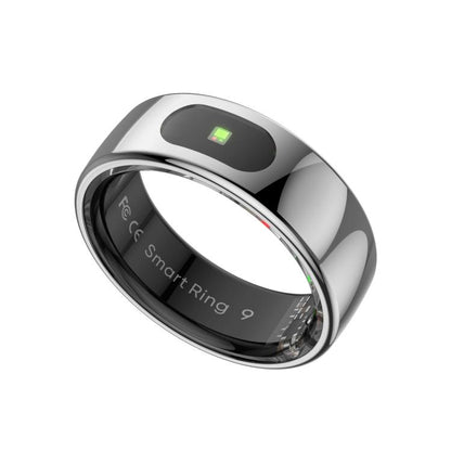 R08 SIZE 12 Smart Ring, Support Heart Rate / Blood Oxygen / Sleep / Multiple Sports Modes(Silver) by bashfashion