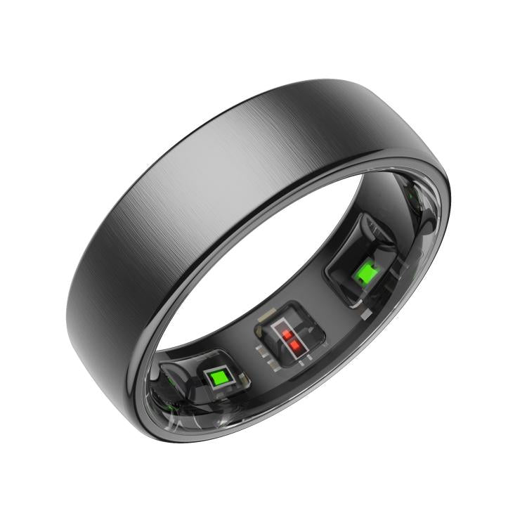 R10 SIZE 13 Smart Ring, Support Heart Rate / Blood Oxygen / Sleep / Multiple Sports Modes(Black) by bashfashion
