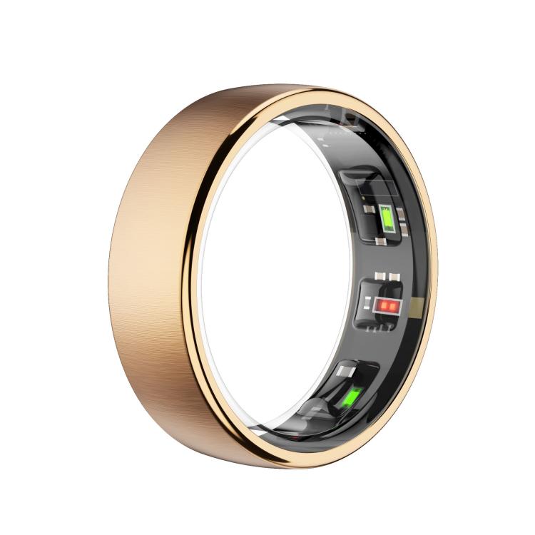 R10 SIZE 14 Smart Ring, Support Heart Rate / Blood Oxygen / Sleep / Multiple Sports Modes(Rose Gold) by bashfashion