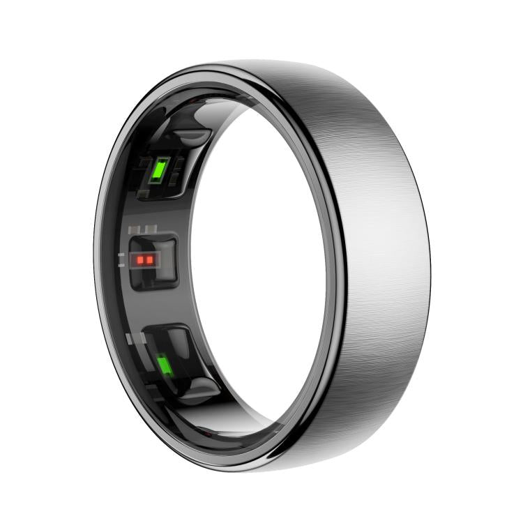 R10 SIZE 14 Smart Ring, Support Heart Rate / Blood Oxygen / Sleep / Multiple Sports Modes(Silver) by bashfashion