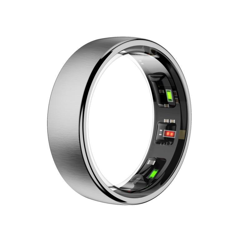 R10 SIZE 14 Smart Ring, Support Heart Rate / Blood Oxygen / Sleep / Multiple Sports Modes(Silver) by bashfashion