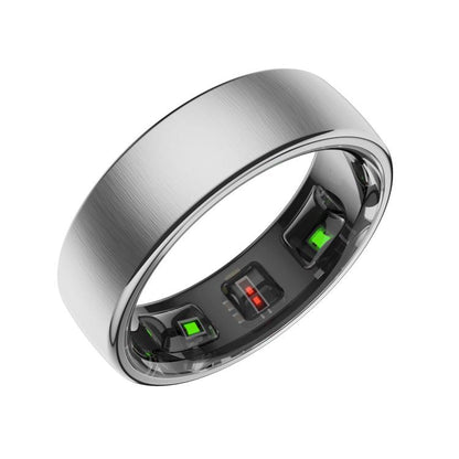 R10 SIZE 14 Smart Ring, Support Heart Rate / Blood Oxygen / Sleep / Multiple Sports Modes(Silver) by bashfashion