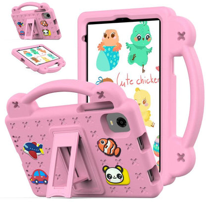 For Alldocube iPlay Mini 2 2024 Handle Kickstand Children EVA Shockproof Tablet Case(Pink) by bashfashion