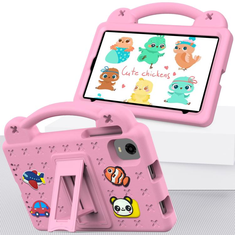 For Alldocube iPlay Mini 2 2024 Handle Kickstand Children EVA Shockproof Tablet Case(Pink) by bashfashion