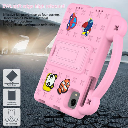 For Alldocube iPlay Mini 2 2024 Handle Kickstand Children EVA Shockproof Tablet Case(Pink) by bashfashion
