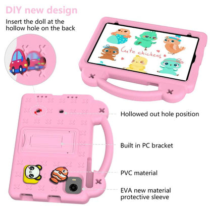 For Alldocube iPlay Mini 2 2024 Handle Kickstand Children EVA Shockproof Tablet Case(Pink) by bashfashion