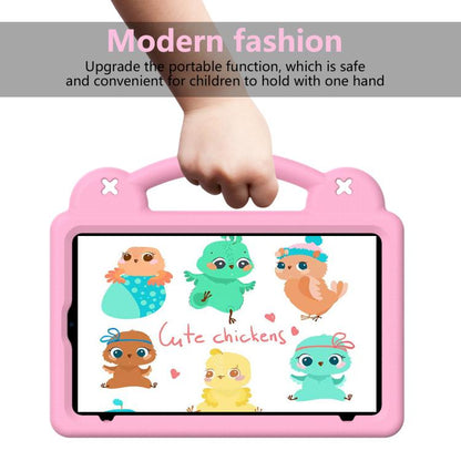 For NEC Lavie Tab T11 T1155 2024 Handle Kickstand Children EVA Shockproof Tablet Case(Pink) by bashfashion