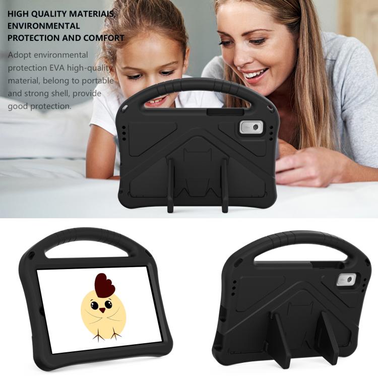 For NEC Lavie Tab T9 9 inch 2024 EVA Shockproof Tablet Case with Holder(Black) by bashfashion