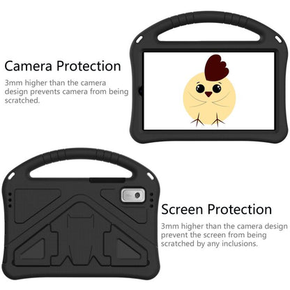 For NEC Lavie Tab T9 9 inch 2024 EVA Shockproof Tablet Case with Holder(Black) by bashfashion