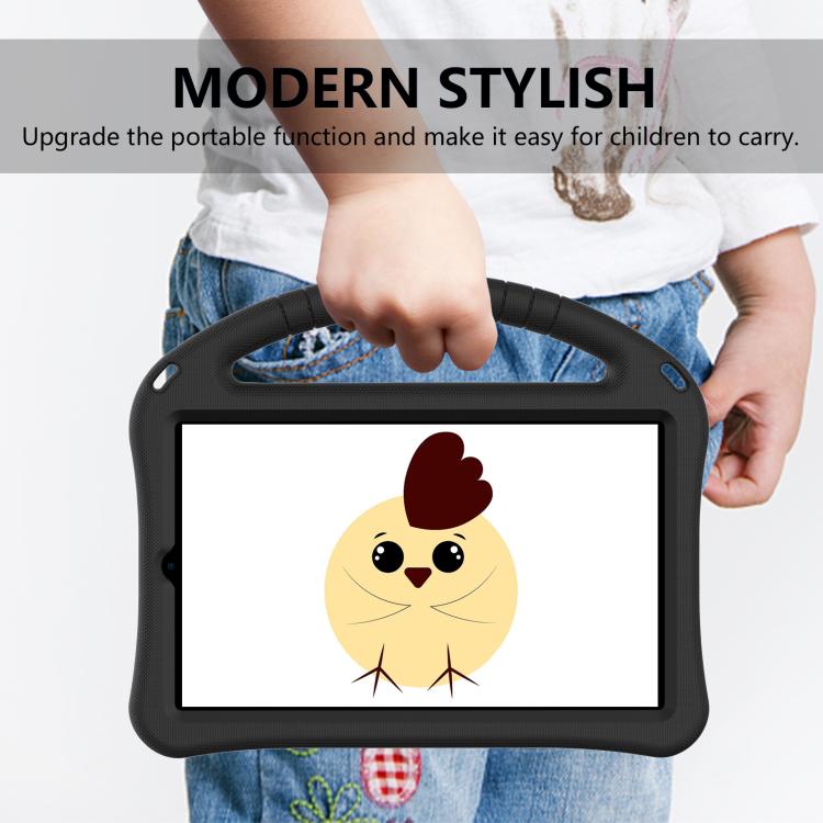 For NEC Lavie Tab T9 9 inch 2024 EVA Shockproof Tablet Case with Holder(Black) by bashfashion