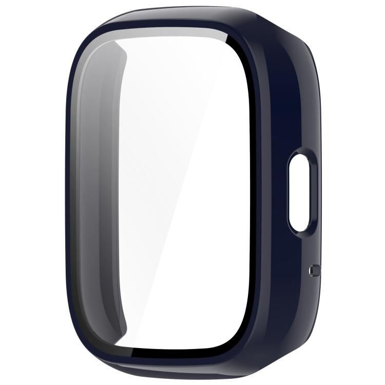 For Lexin Watch 3 Tempered Film Integrated PC Watch Protective Case(Ink Blue) by bashfashion