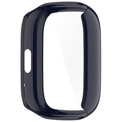 For Lexin Watch 3 Tempered Film Integrated PC Watch Protective Case(Ink Blue) by bashfashion