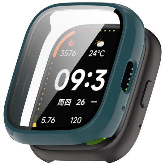 For Lexin Watch 3 Tempered Film Integrated PC Watch Protective Case(Pine Green) by bashfashion