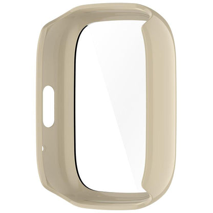 For Lexin Watch 3 Tempered Film Integrated PC Watch Protective Case(Ivory White) by bashfashion