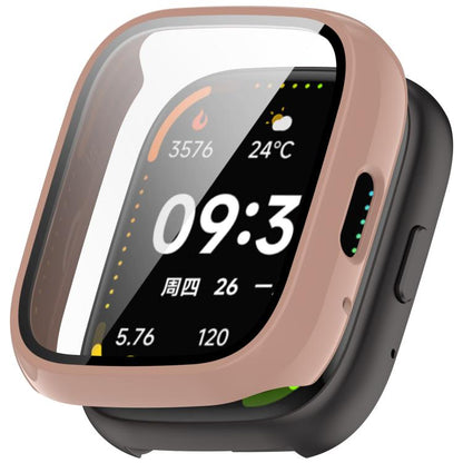 For Lexin Watch 3 Tempered Film Integrated PC Watch Protective Case(Cherry Pink) by bashfashion