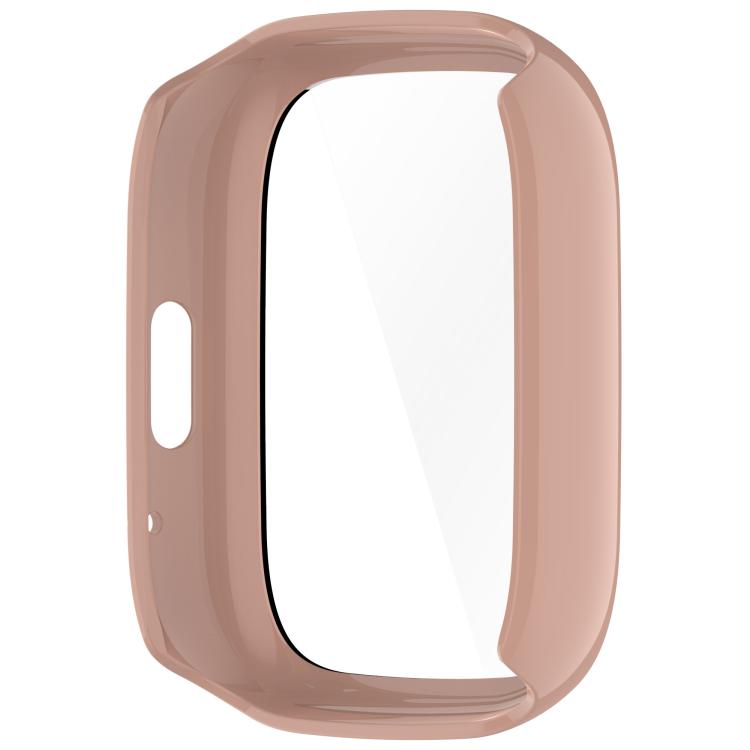 For Lexin Watch 3 Tempered Film Integrated PC Watch Protective Case(Cherry Pink) by bashfashion