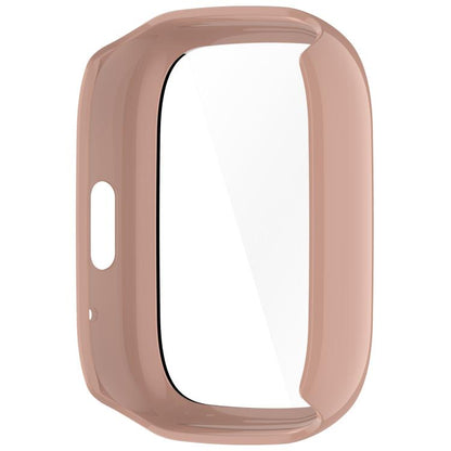 For Lexin Watch 3 Tempered Film Integrated PC Watch Protective Case(Cherry Pink) by bashfashion