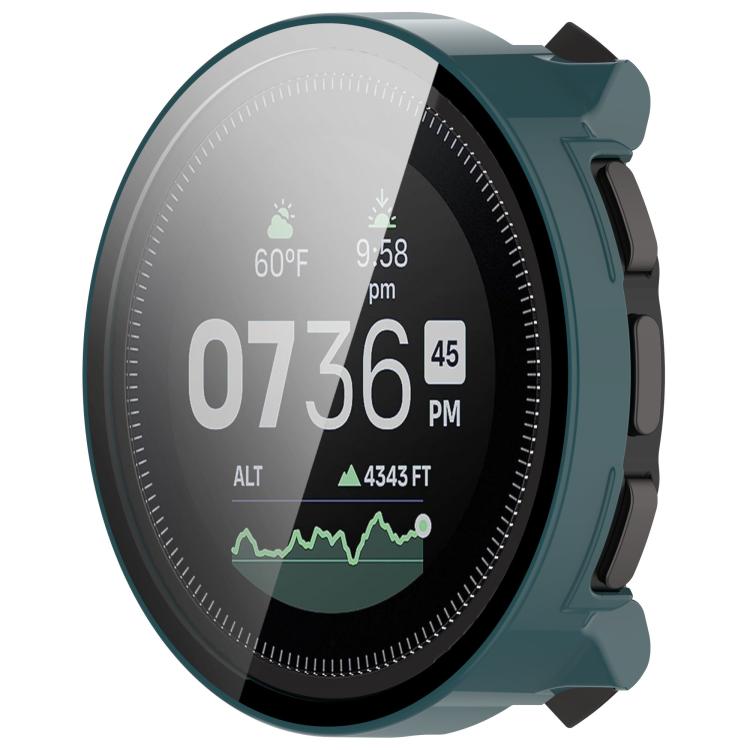 For Suunto Vertical Tempered Film Integrated PC Watch Protective Case(Pine Green) by bashfashion