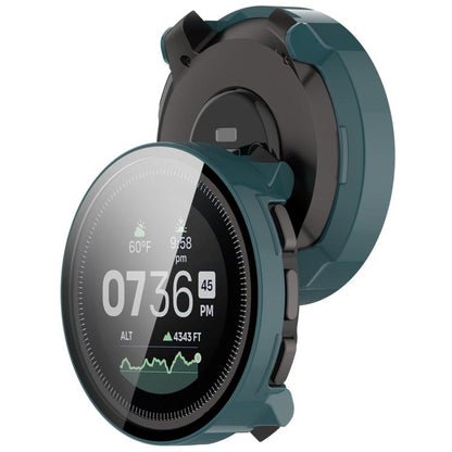 For Suunto Vertical Tempered Film Integrated PC Watch Protective Case(Pine Green) by bashfashion