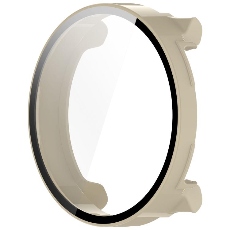 For Suunto Vertical Tempered Film Integrated PC Watch Protective Case(Ivory White) by bashfashion