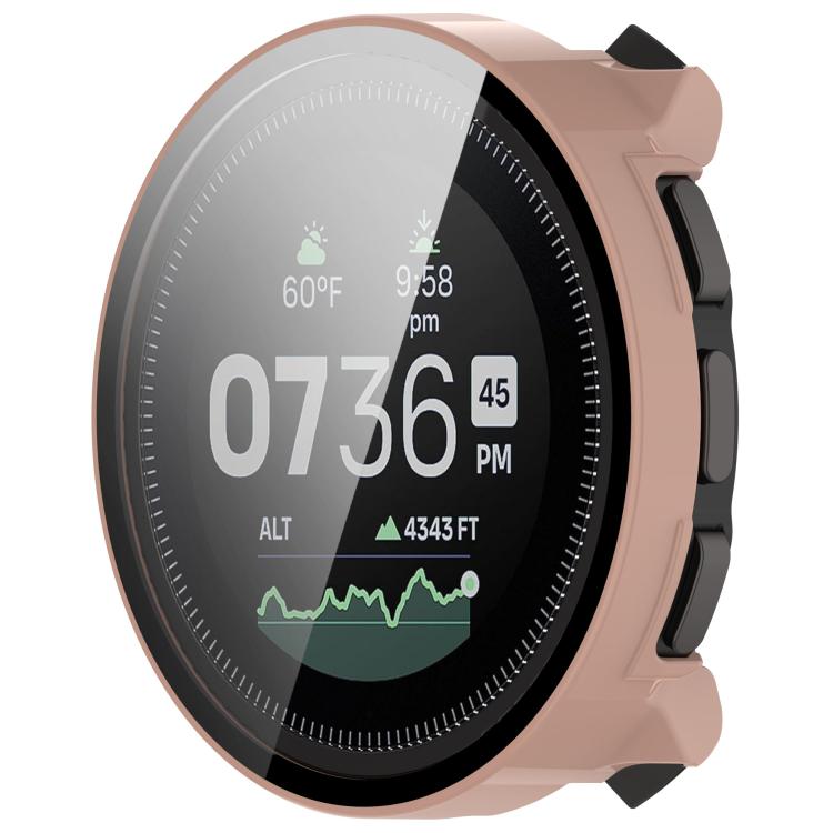 For Suunto Vertical Tempered Film Integrated PC Watch Protective Case(Cherry Pink) by bashfashion