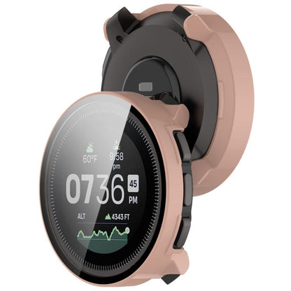 For Suunto Vertical Tempered Film Integrated PC Watch Protective Case(Cherry Pink) by bashfashion