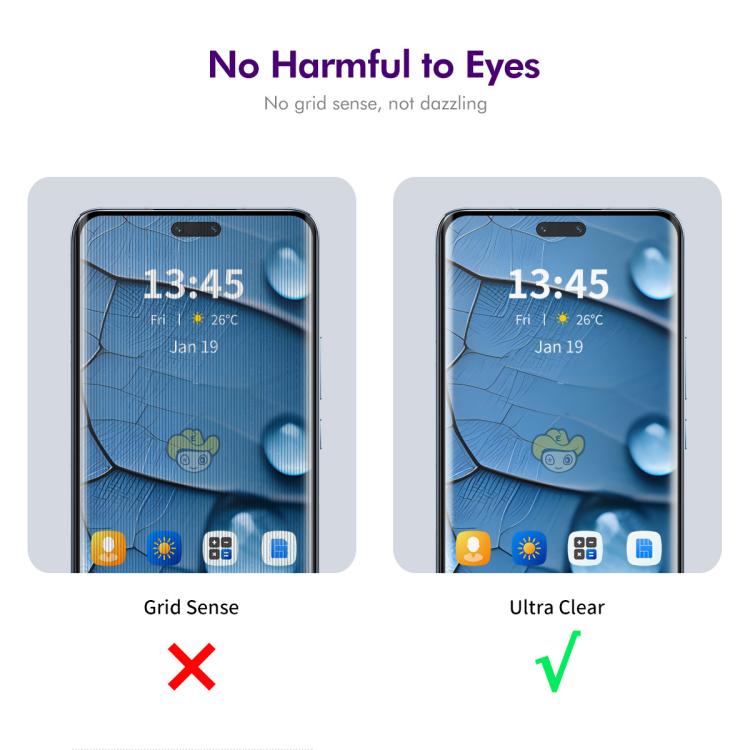 For Honor 200 Pro / 300 Pro ENKAY Hat-Prince Heat Bending Privacy Screen Tempered Glass Film by ENKAY