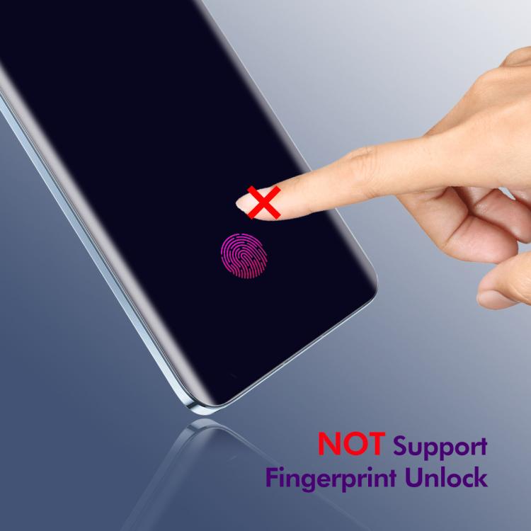 For vivo S20 Pro / X200 ENKAY Hat-Prince Heat Bending Privacy Screen Tempered Glass Film by ENKAY