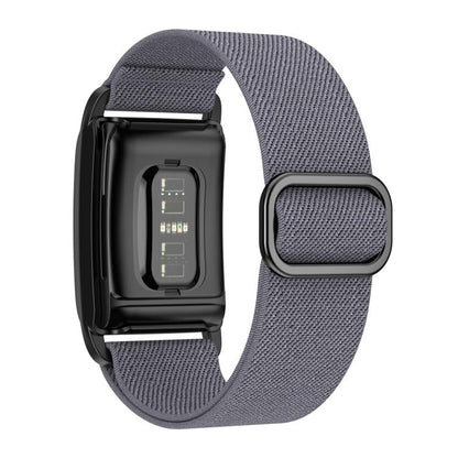 For WHOOP 4.0 Watch Case Integrated Elastic Nylon Watch Band(Gray) by bashfashion
