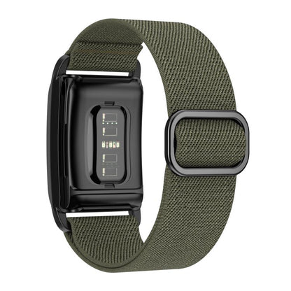 For WHOOP 4.0 Watch Case Integrated Elastic Nylon Watch Band(Army Green) by bashfashion