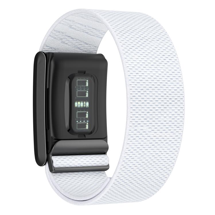 For WHOOP 4.0 Elastic Force Decorative Design Nylon Watch Band(White) by bashfashion