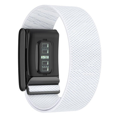 For WHOOP 4.0 Elastic Force Decorative Design Nylon Watch Band(White) by bashfashion
