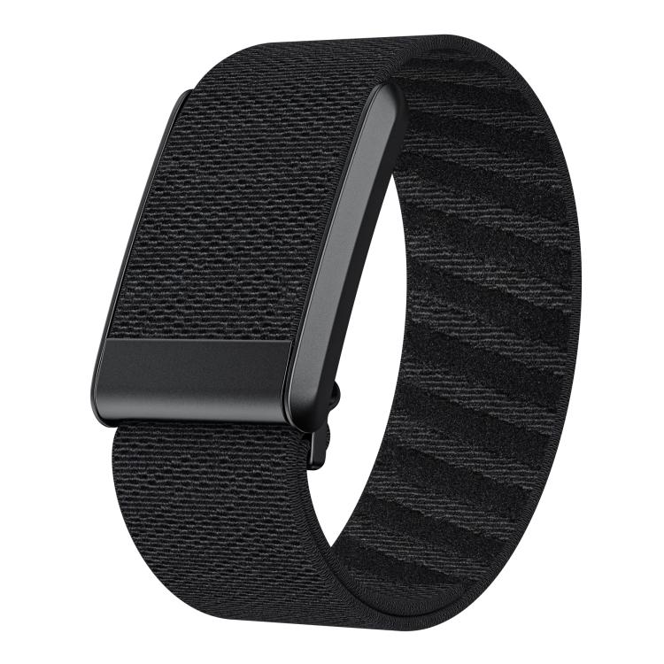 For WHOOP 4.0 Elastic Force Decorative Design Nylon Watch Band(Black) by bashfashion