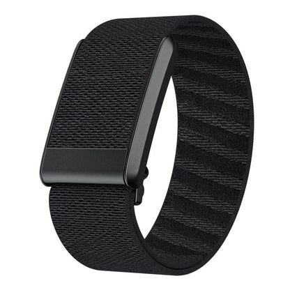 For WHOOP 4.0 Elastic Force Decorative Design Nylon Watch Band(Black) by bashfashion