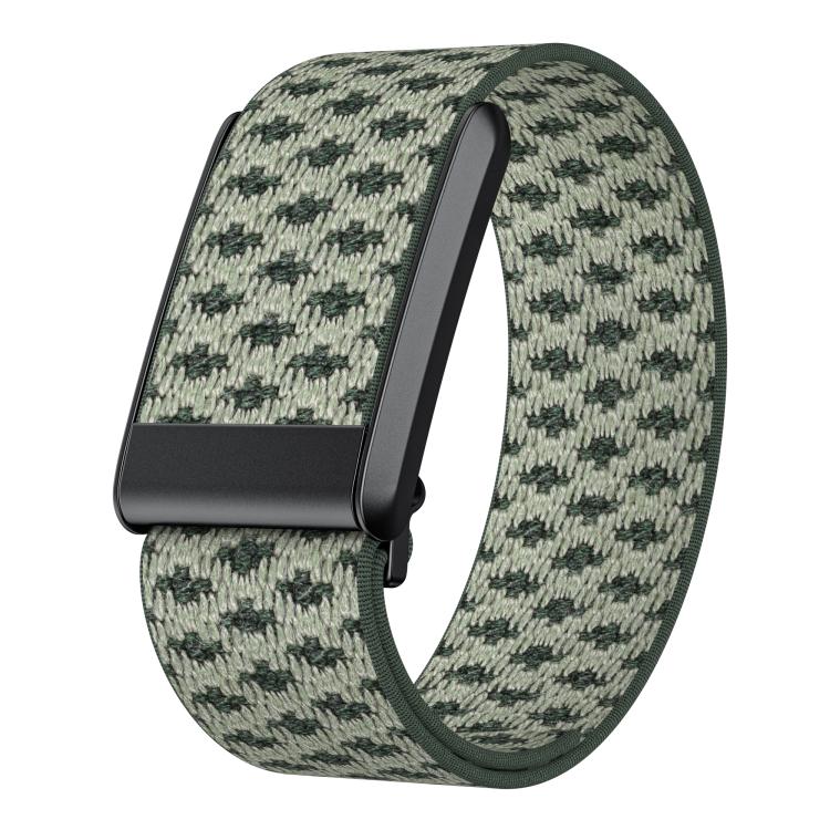 For WHOOP 4.0 Elastic Force Decorative Design Pashm Nylon Watch Band(Olive Green) by bashfashion