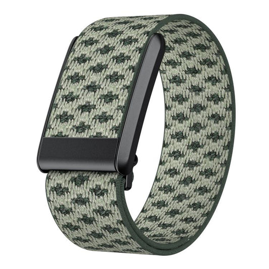 For WHOOP 4.0 Elastic Force Decorative Design Pashm Nylon Watch Band(Olive Green) by bashfashion