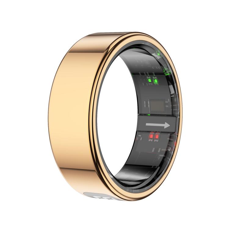 R11 SIZE 13 Smart Ring, Support Heart Rate / Blood Oxygen / Sleep / Multiple Sports Modes(Rose Gold) by bashfashion