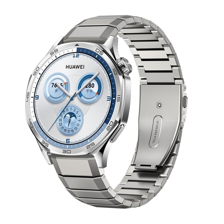 22mm Bamboo Joint Bounce Buckle Titanium Alloy Watch Band(Starlight) by bashfashion