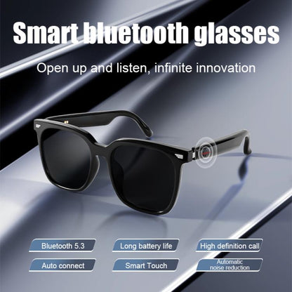 GS01 Smart Glasses, Support Intelligent Driving Navigation / Bluetooth Call(Black) by bashfashion