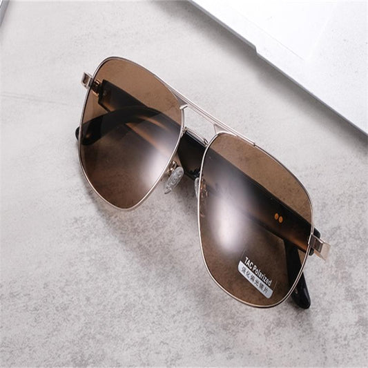 GS02 Smart Glasses, Support Voice Assistant / Bluetooth Call / Remote Control Photography(Brown) by bashfashion