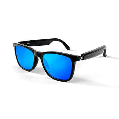 GS05 Smart Glasses, Support AI Smart Chip / Bluetooth Call / Remote Control Photography(Blue) by bashfashion